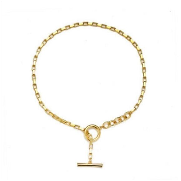 NEW 18k Yellow Gold Chunky Chain Necklace - Picture 4 of 10